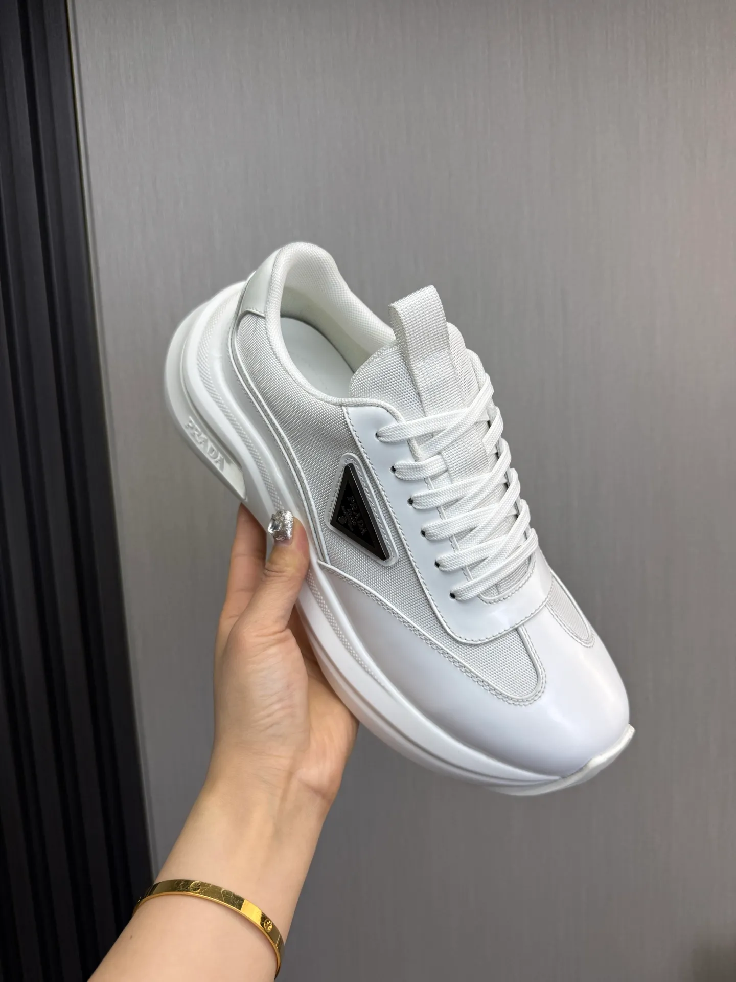 Men's shoes 💰660💰 [PRADA] Men's shoes are popular in the counter, official website is synchronized, high-quality shipments ✔️Original cowhide + cowhide lining, 1🆚1 replica, original sole, 38-45 (customized for 45, non-refundable)